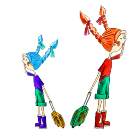 Такие разные сестрёнки