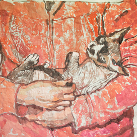 набросок Беня на  ручках