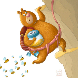 Медведь-скалолаз