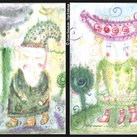 Скромный жених и его невеста