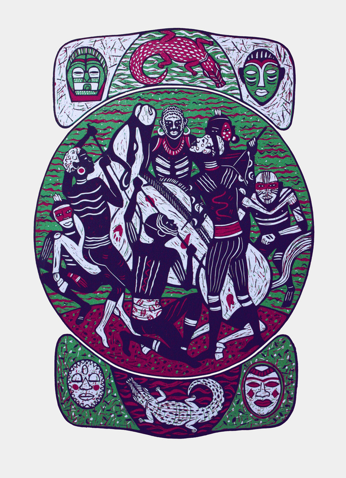 На утёсах нубийского Нила.