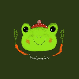 Иллюстрация "Лягушка"