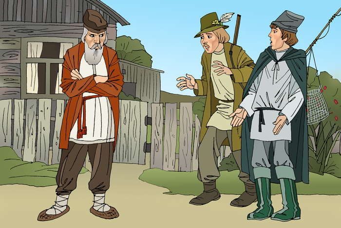 Охотник и рыбак