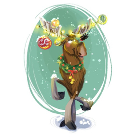 Весёлый лось