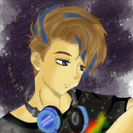 Портрет в стиле аниме