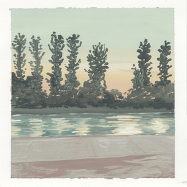 Закат в Аквитании