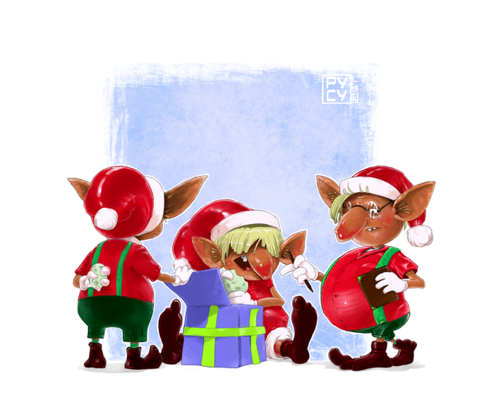 Новогодние тролли 