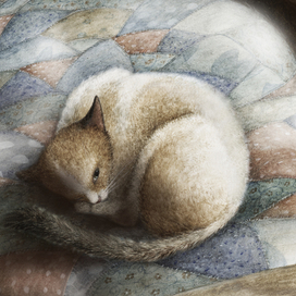 кадр из анимационного фильма "Первый снег"