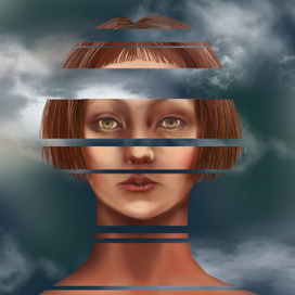 Автопортрет в облаках