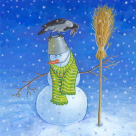 Снеговик и ворона (2009 г.)