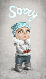 "Sorry" открытка