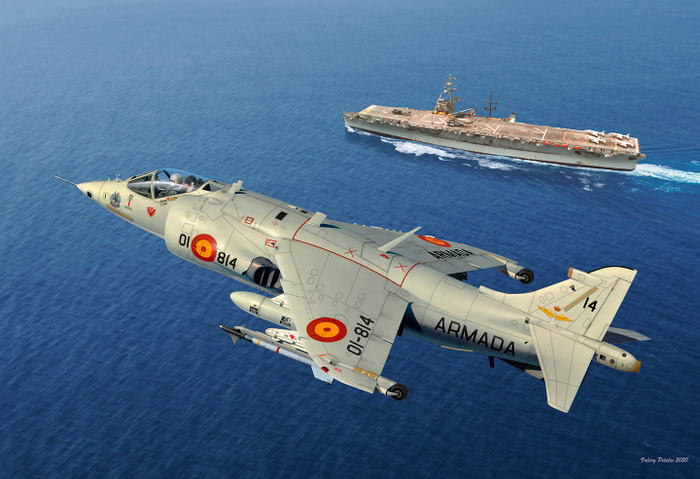 AV-8S Matador ( box art for AMMO by Mig Jimenez )