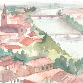 Верона, панорама