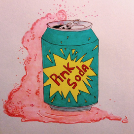 банка газировки