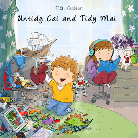 обложка для книги Untidy Cai and Tidy Mai