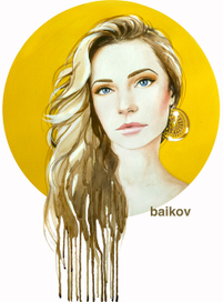 Серия "Женские образы в геометрии"