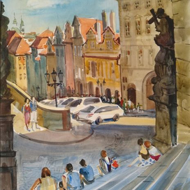 Путь в Пражский Град.