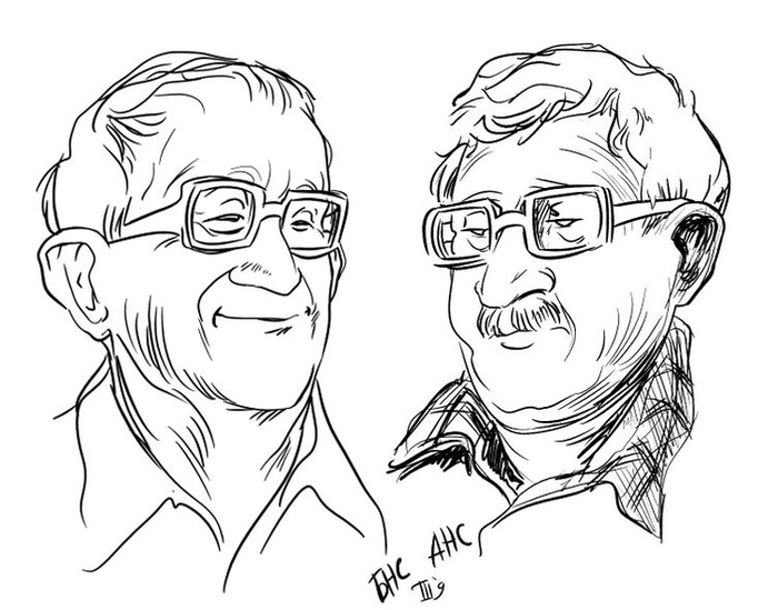 Аркадий и Борис