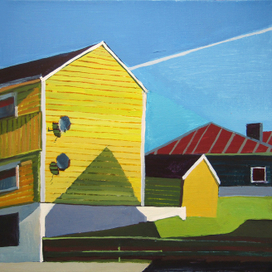 Из серии Norsk album. 2016, х., темпера, 30х30.