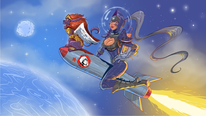 Луна из ДОТА2