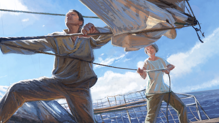 иллюстрация к фильму "Один парень сказал"