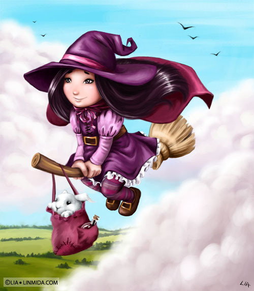 Молли на метле