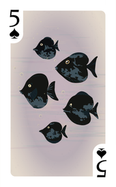 Осеннее море  - 5 рыб -