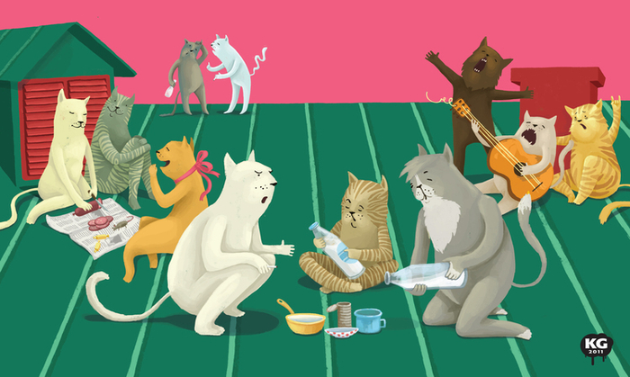 Мартовские коты