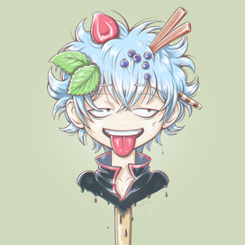 Мороженое Гинтоки