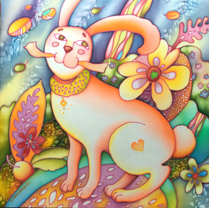 "Зайчик сердечный"