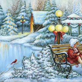 новогодняя иллюстрация