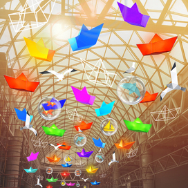 Имиджевое оформление ТЦ