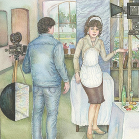 Иллюстрация к книге «Удивительные девочки России»