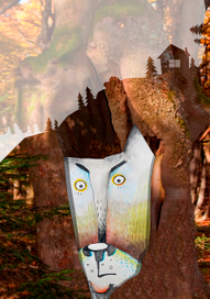 иллюстрация к "Красной Шапочке"