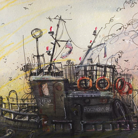 на набережной