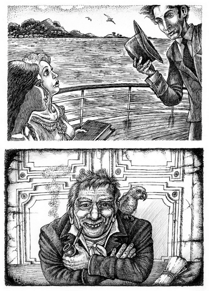 Повелитель света. из илл-й к роману.