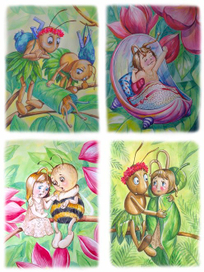 сказка про  Улиточку