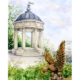 Обложка туристической карты города Пятигорска