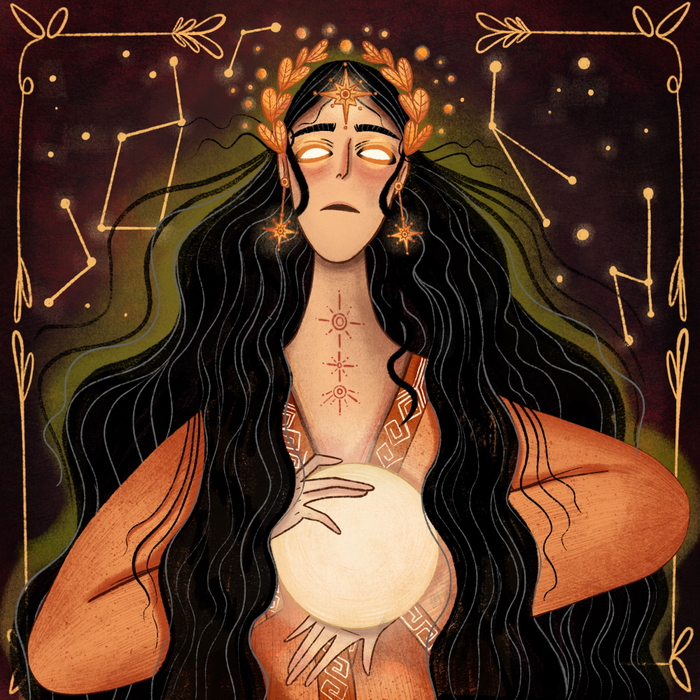 Пифия, оракул в Дельфах