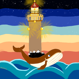 Кит-покровитель мечтателей