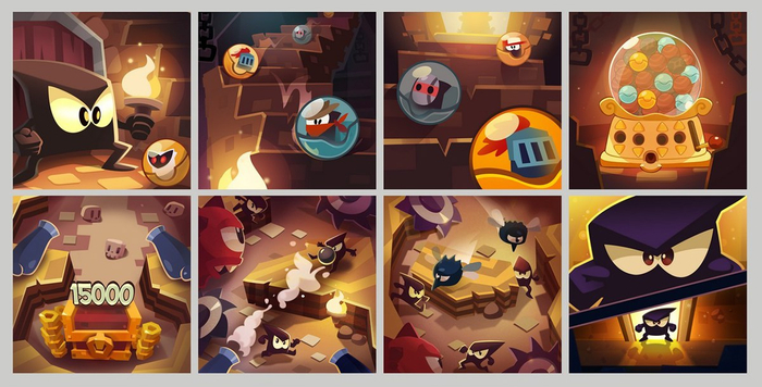 "King of Thieves" promo illustration