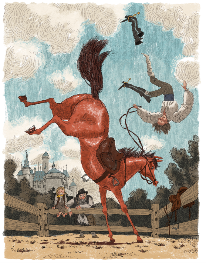  "История принца Реми, лошадки по имени Реми и принцессы Мирей" ЛАБИРИНТ