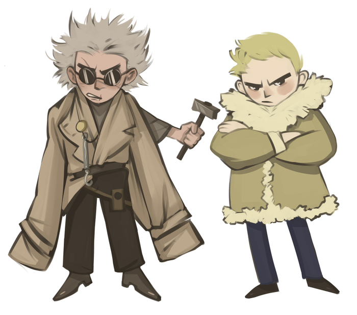 Карл и Итан.