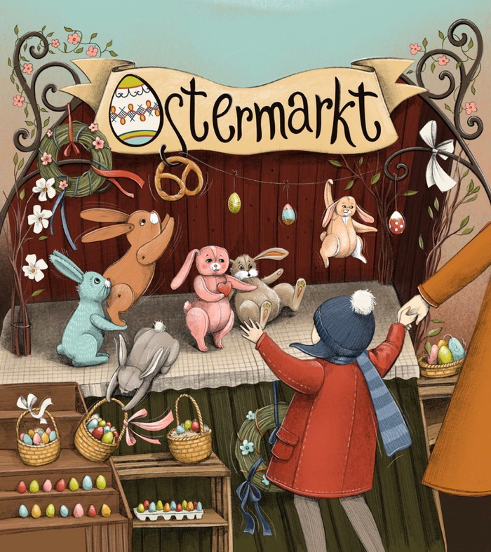 Пасхальная ярмарка для журнала Шрумдирум