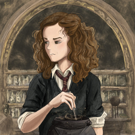 Гермиона фанарт