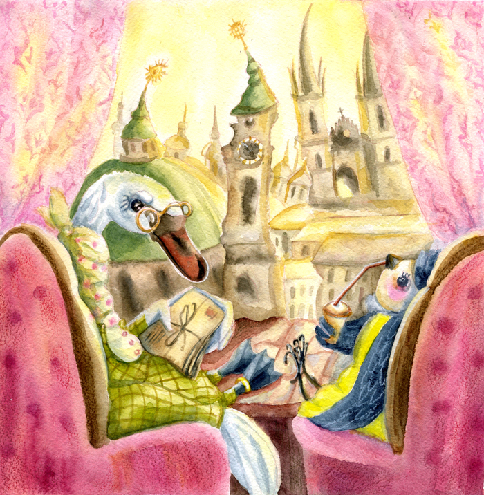 В гостях у Мартина. Прага