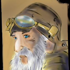 Старый байкер 