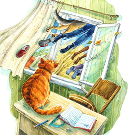 Иллюстрация для фронтисписа книги