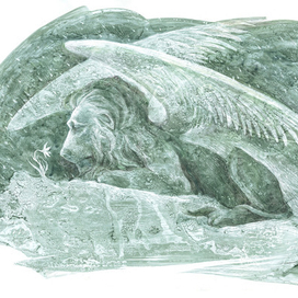 Снежный лев