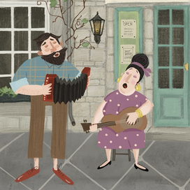 Уличные музыканты